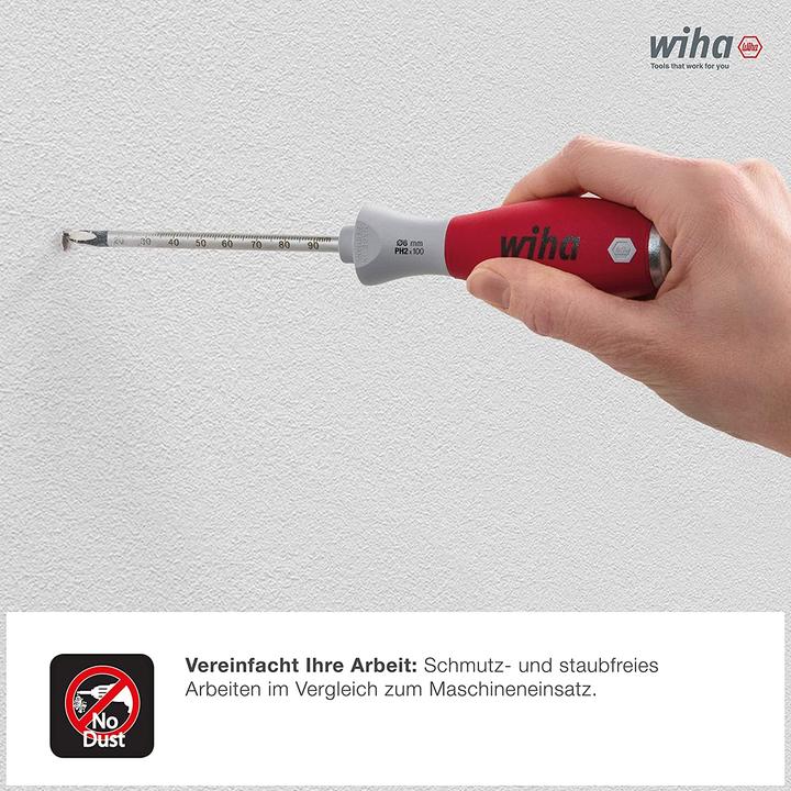 Actual product image Wiha Dowel punch set (Phillipps cross recess (PH))