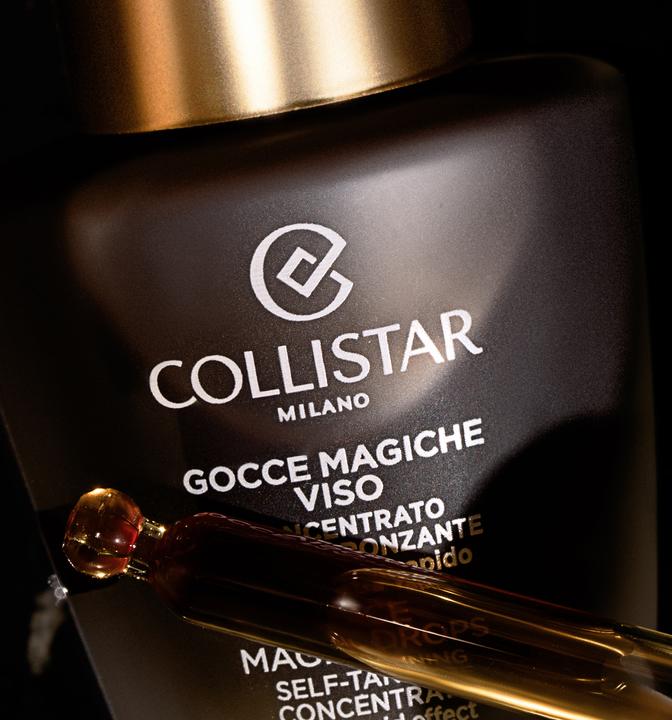 Actual product image Collistar Tan Without Sunshine Face Magic Drops (Self tanning gel, 50 ml)