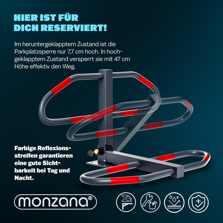 Image du produit Monzana Barrière de stationnement