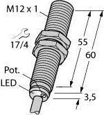 Actual product image Turck TURC BC3-M12-AP6X/S90/3GD 15M Capacitive sensor ATEX declaration of conformity TURC