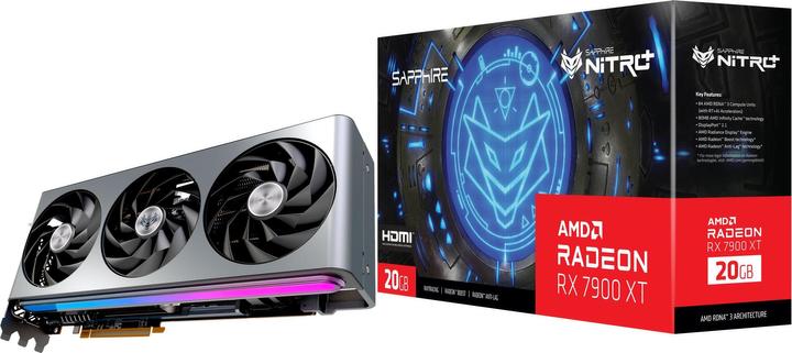Actual product image Sapphire Radeon RX 7900 XT Nitro+ Gaming OC (20 GB)