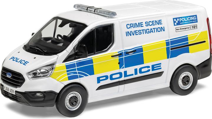 Actual product image Corgi Ford Transit Custom Leader North Yorkshire Police