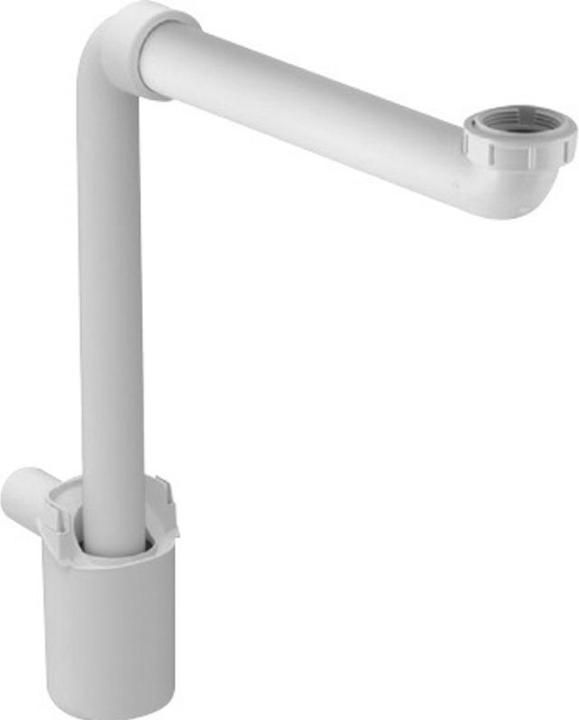 Duravit Raumsparsiphon 1 1/4" x 32 mm Kunststoff wei 0050760000 (Röhrensiphon, 1 1/4")