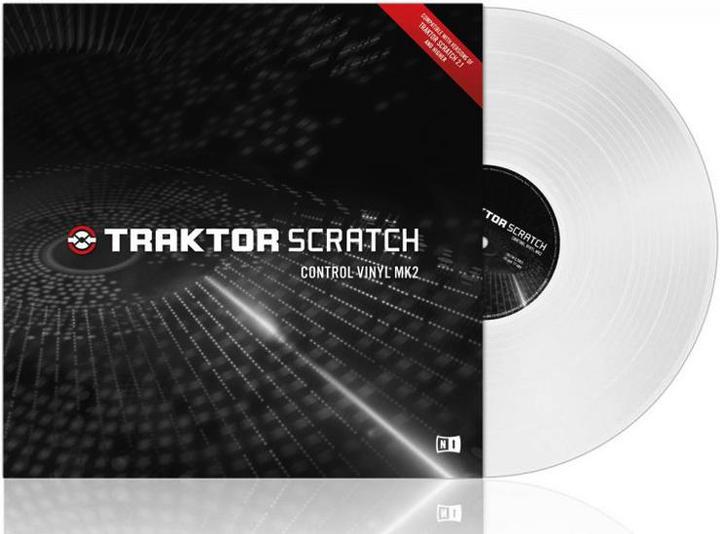 Produktbild Native NI Traktor Scratch Pro Control Vinyl White MKII