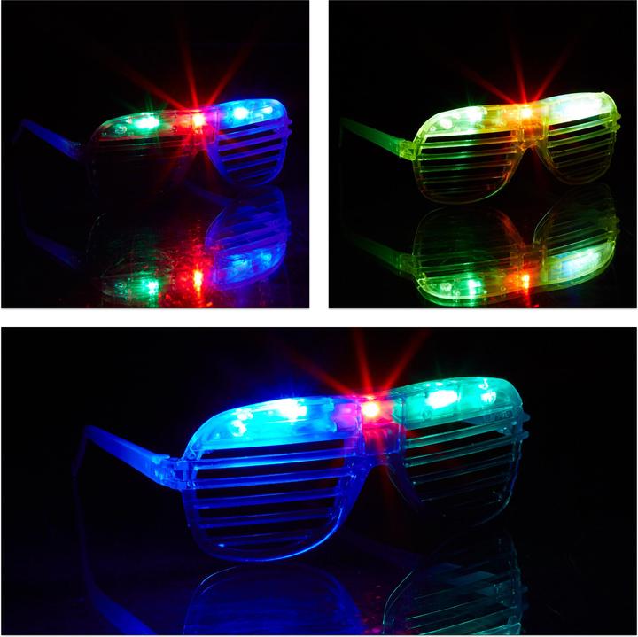 Produktbild Relaxdays 10x LED-Brille