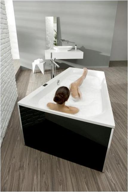 Produktbild Hoesch Trapez-Badewanne THASOS 1750x1100x490mm li we (280 l, 175 cm, 110 cm)