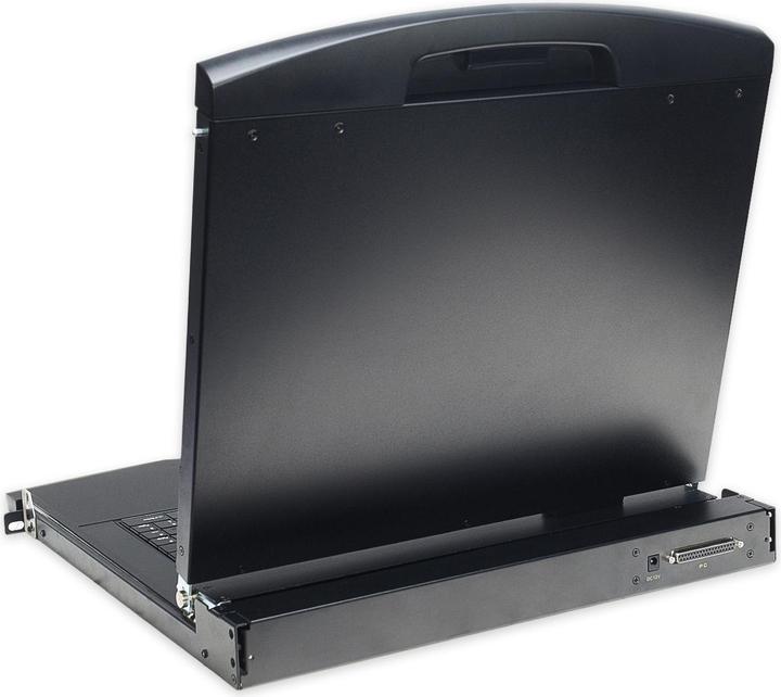 Image du produit Digitus Console modulaire avec TFT 48,3cm 19 pouces sans clavier sans module KVM RAL 9005 - noir