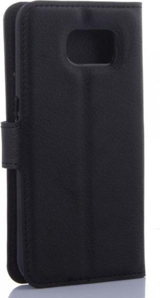 Produktbild MU Classic Leder Cover mit Litchitextur (Samsung Galaxy S6 Edge)