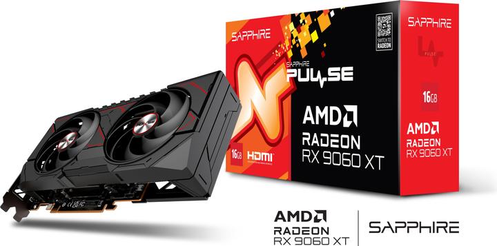 Productafbeelding Sapphire Pulse Radeon RX 9060 XT (16 GB)