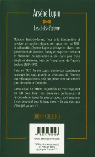 Produktbild Arsène Lupin 01. Gentleman-cambrioleur (Französisch, Maurice Leblanc, 2021)