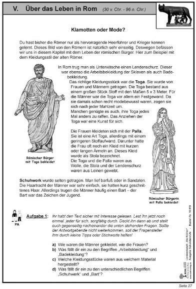 Nährwerte und Zutaten Lernwerkstatt Die Römer / Ausgabe SEK I (Deutsch, Wolfgang Wertenbroch, 2007)