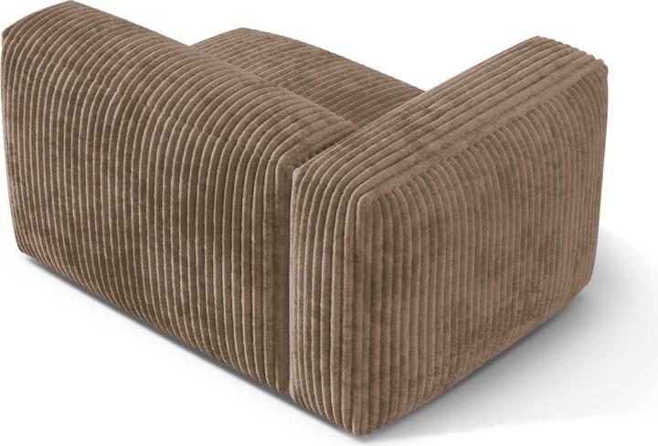 Actual product image Micadoni Modul Left, "Martina", 1 Seat, 121x106x75 Made in Europe (2 person sofa, 3-seater, 4-seater)