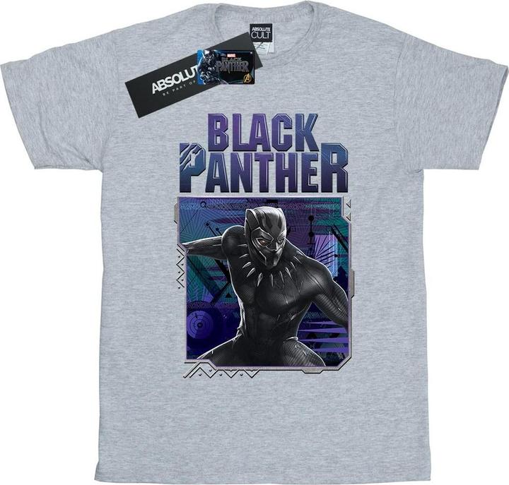 Black Panther Tech Badge TShirt (M)