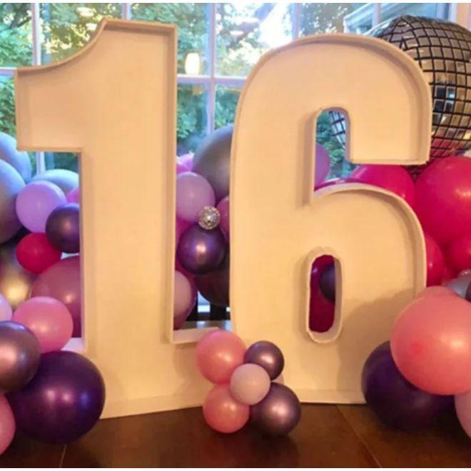 Produktbild MU Style Number Series DIY Ballon Rahmen (1 x)