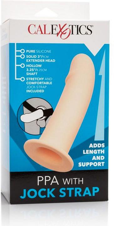 Actual product image CalExotics PPA With Jock Strap - Ivory