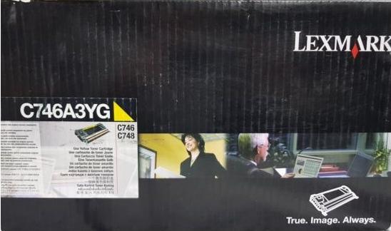 Produktbild Lexmark Toner yellow Orig.Nr. C746A3YG (Y)