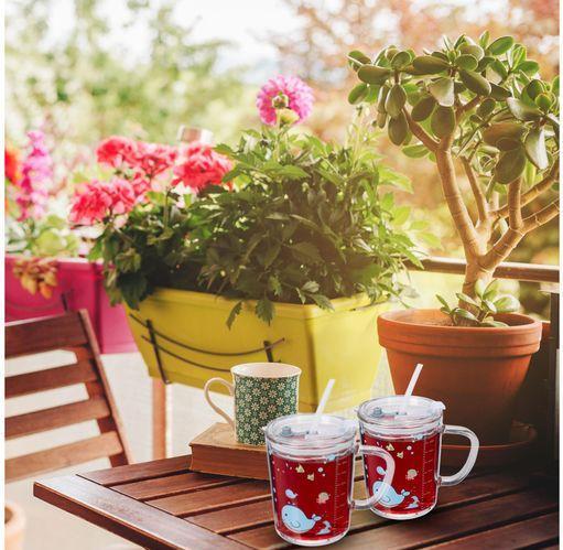 Produktbild Relaxdays 2x Kindergläser