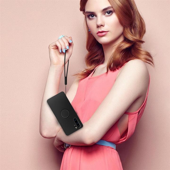 Produktbild Cadorabo TPU Liquid Ring Silicone Case Hülle (Huawei P30 Pro)