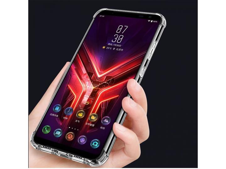Produktbild Screenguard Asus ROG Phone 3 Hülle Crystal Soft Airbag Bumper (Asus ROG Phone)