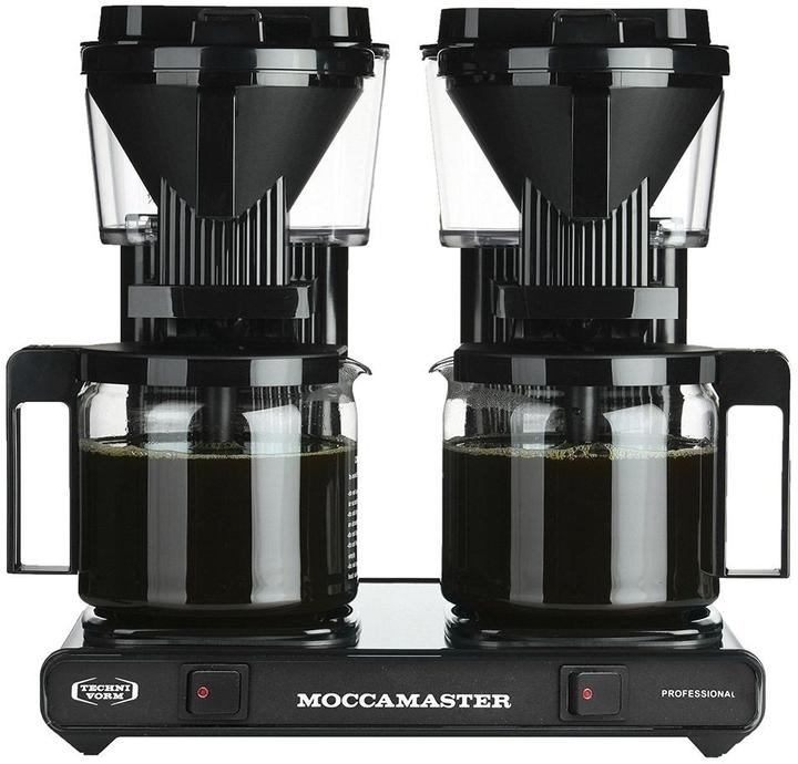 Image du produit Moccamaster Cafetière double verre KBG744 Noir (Prise UE)