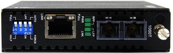Actual product image StarTech Gigabit Multi Mode Fiber Media Converter