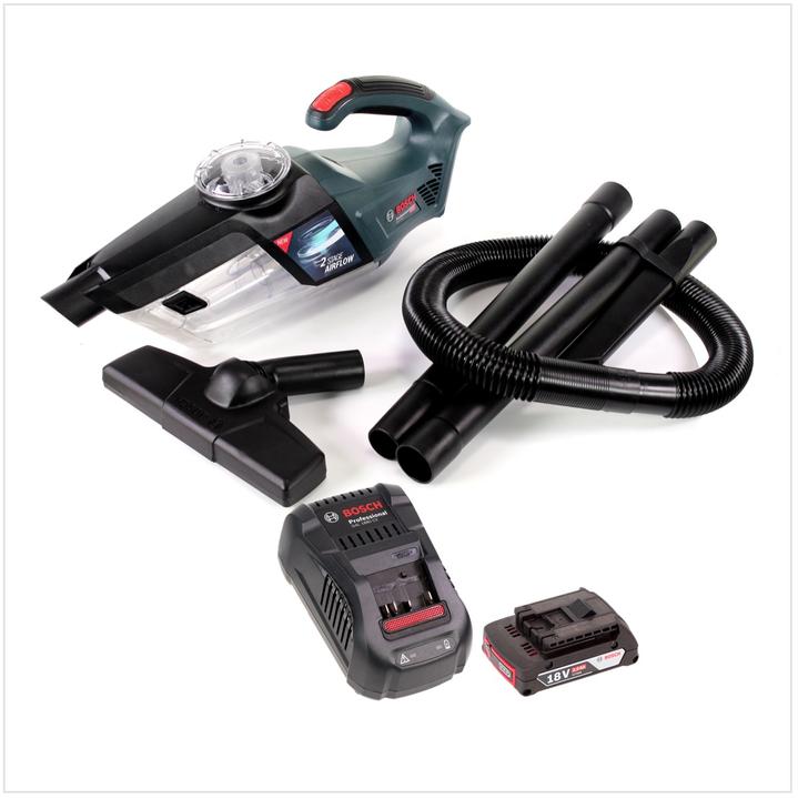 Produktbild Bosch Professional Bosch GAS 18V-1 Akku Staubsauger 18V + 1x Akku 2,0Ah + Ladegerät