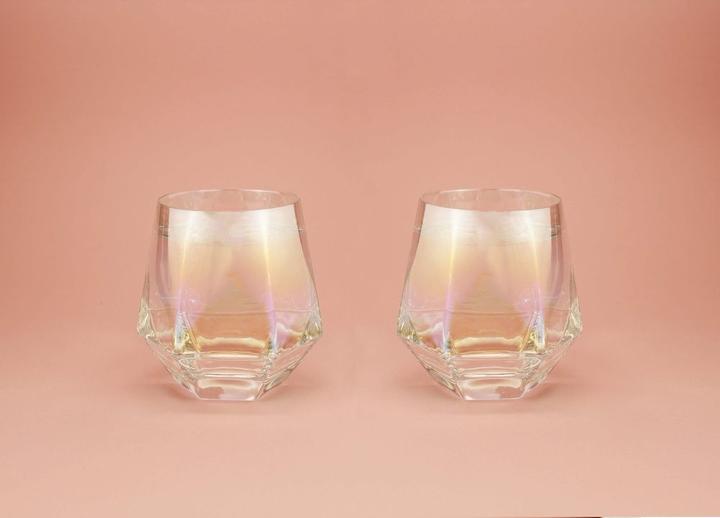 Actual product image Winkee Duo de Verres Diamant (2 x, Whisky glass)