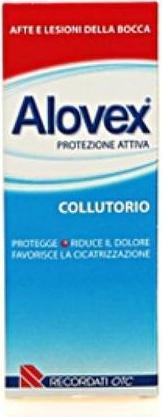 Immagine prodotto Recordati Pharma Alovex Collutorio Protezione Attiva 120ml (120 ml, Collutorio)