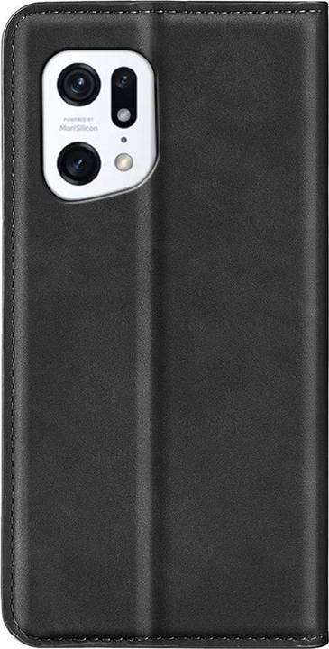 Produktbild Cover-Discount OPPO Find X5 - Stand Flip Case Hülle schwarz (Oppo Find X5)