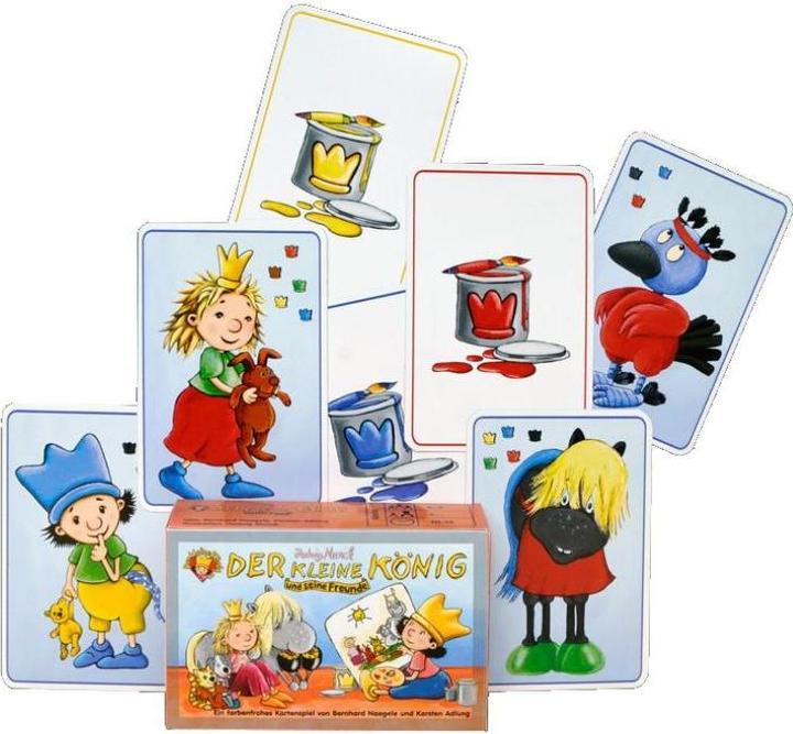 Produktbild ADL31018 - Der kleine König - Kartenspiel (GB, DE, FR, IT), für 2 bis 4 Spieler, ab 3 Jahren (Deutsch, Französisch, Italienisch, Englisch, Spanisch)