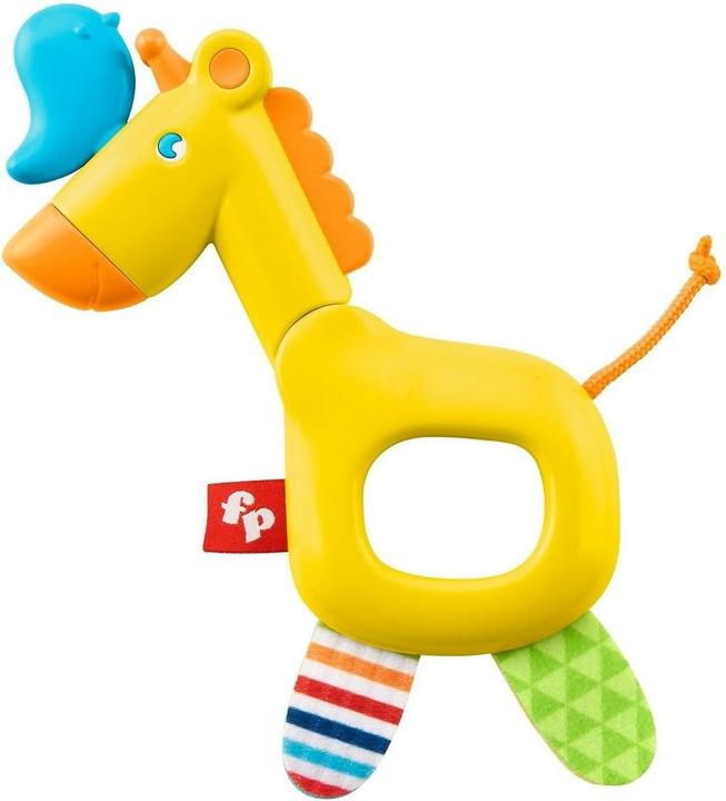 Mattel Fisher-Price Tierischer Beissring Giraffe