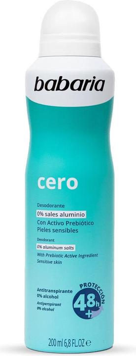 Babaria Desodorant Spray Cero 200ml (Spray, 200 ml)