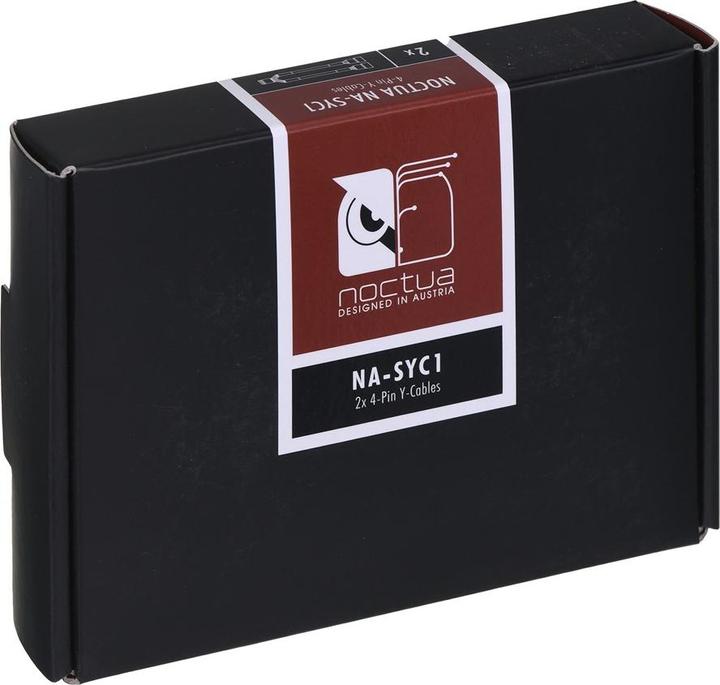 Actual product image Noctua NA-SYC1 Y-cable set