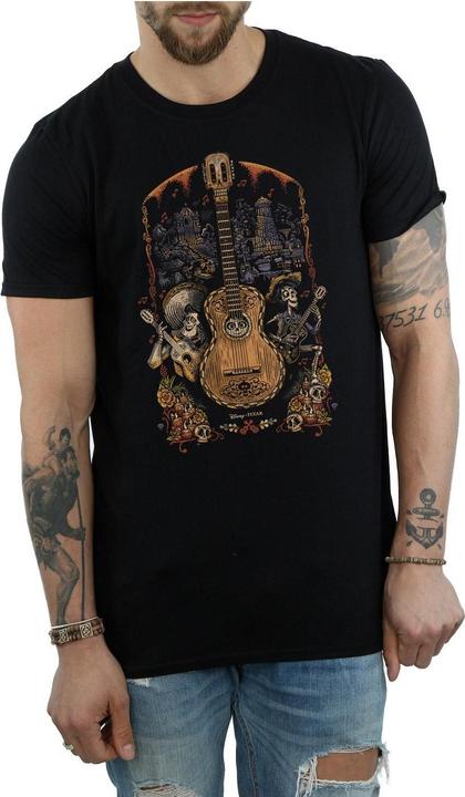 Immagine prodotto Disney Coco Guitar Poster Maglietta Uomo (M)