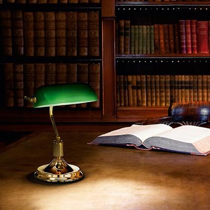 Actual product image Ideal lux LAWYER table lamp E27 ⌀260mm chrome 045047 (E27)