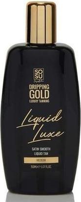 Actual product image Sosu Dripping Gold - Self-tanning water Medium (Liquid Tan) 150 ml (Self tanning foam, 150 ml)