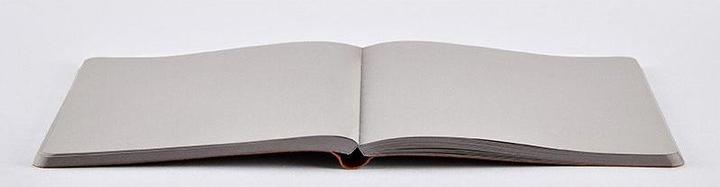 Actual product image Nuuna Not White (22 x 16.5 cm, Plain, Soft cover)