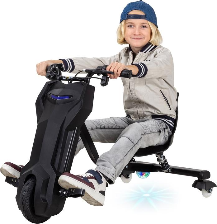 Actual product image Actionbikes Motors Electric Drift Trike 360 Drift Scooter for Kids Vehicle Tricycle Driftscooter (Black)