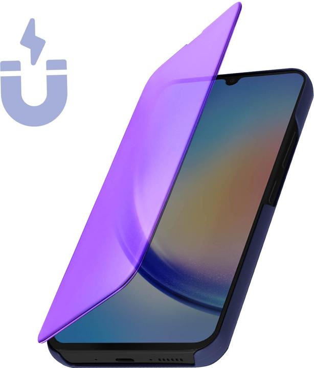 Actual product image Avizar Clear View Standing Cover Series (Samsung Galaxy A34 5G)
