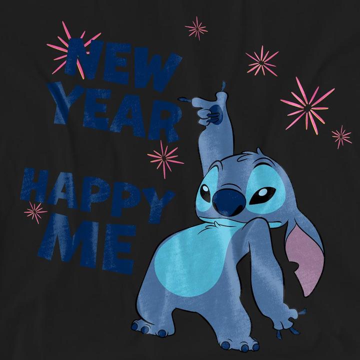 Produktbild Lilo & Stitch New Year Happy Me TShirt (L)