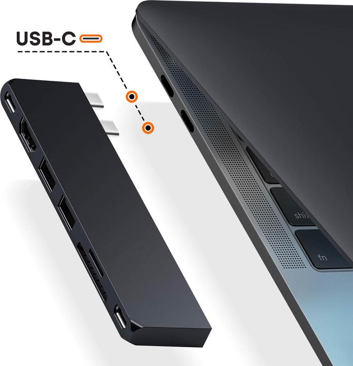 Image du produit Satechi Pro Hub Slim (USB-C, 7 Ports)