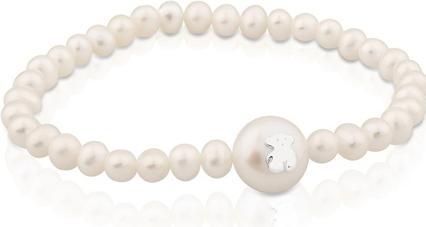 Tous Pearl bracelet with bear 517091520-M