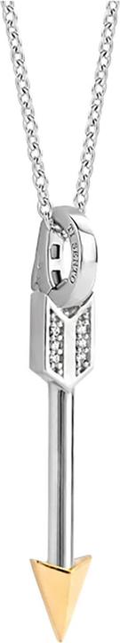 Immagine prodotto Ti Sento Milano Catena con ciondolo in zirconi bicolore 6789ZY (Argento 925 rodiato, 45 cm)