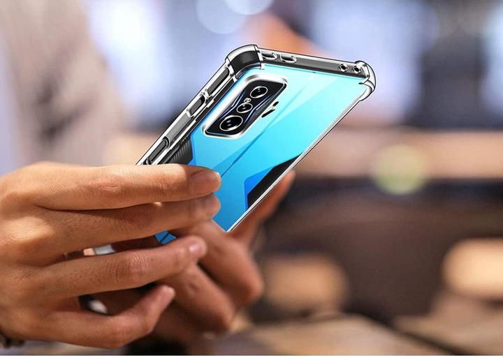 Produktbild Screenguard Xiaomi Poco F4 GT Hülle Crystal Soft Airbag Bumper (Xiaomi Poco F4 GT)