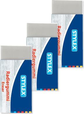 Produktbild Stylex Radiergummis 3 St. Auf Blisterkarte