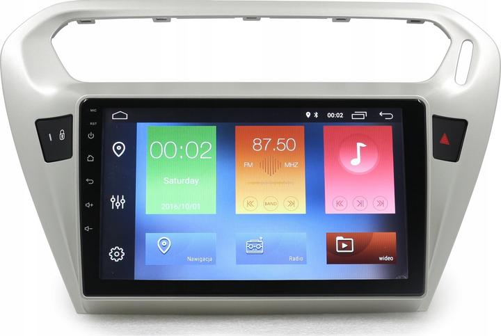 Produktbild No Name RADIO GPS NAVIGATION PEUGEOT 301 2012+ ANDROID (9")