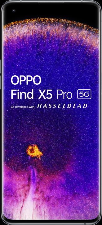 Actual product image OPPO Find X5 Pro (256 GB, Ceramic White, 6.70", Hybrid Dual SIM + eSIM, 50 Mpx, 5G)
