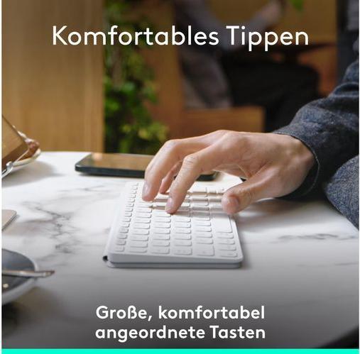 Immagine prodotto Logitech Keys-To-Go 2 (CH, Vari)