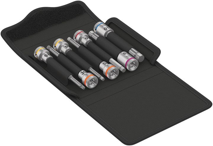 Wera Bitmoerset, 3/8", 7 stuks Fietsset 8 (2,5 mm, 25 mm)