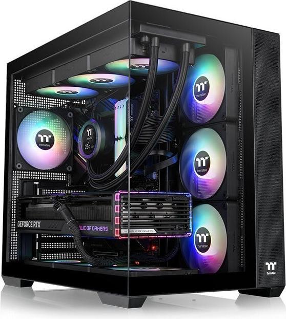 Actual product image Thermaltake View 380 TG ARGB (mATX, Mini-ITX, ATX)